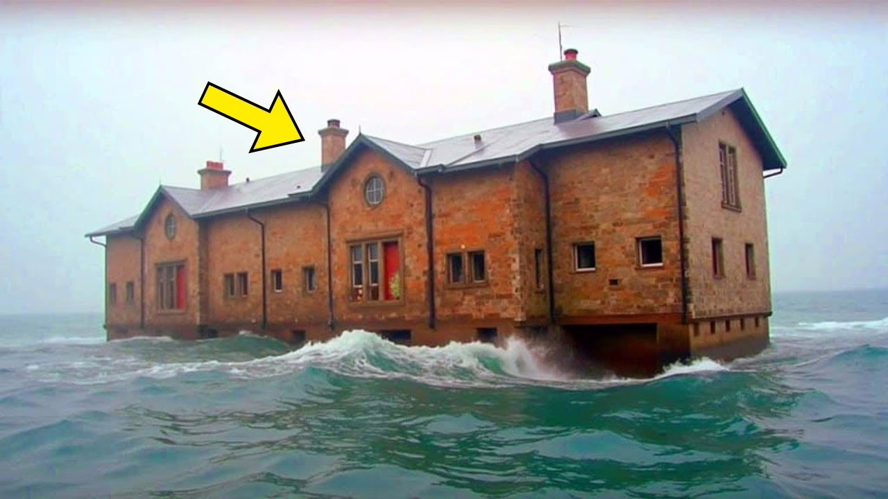 Man Inherits Floating Lake House, Then Takes A Look Inside